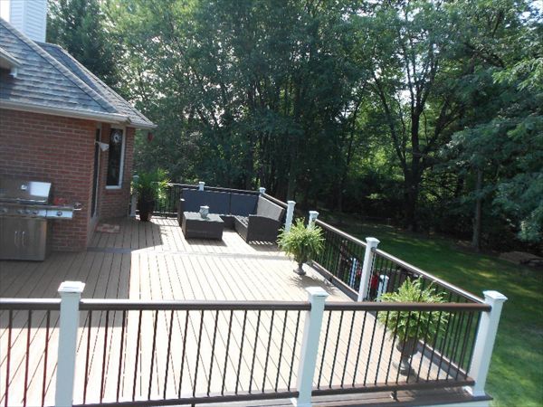 Trex deck in New Whiteland