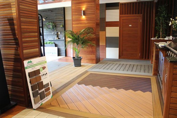 Decking Sydney Showroom - showcasing TREX decking boards