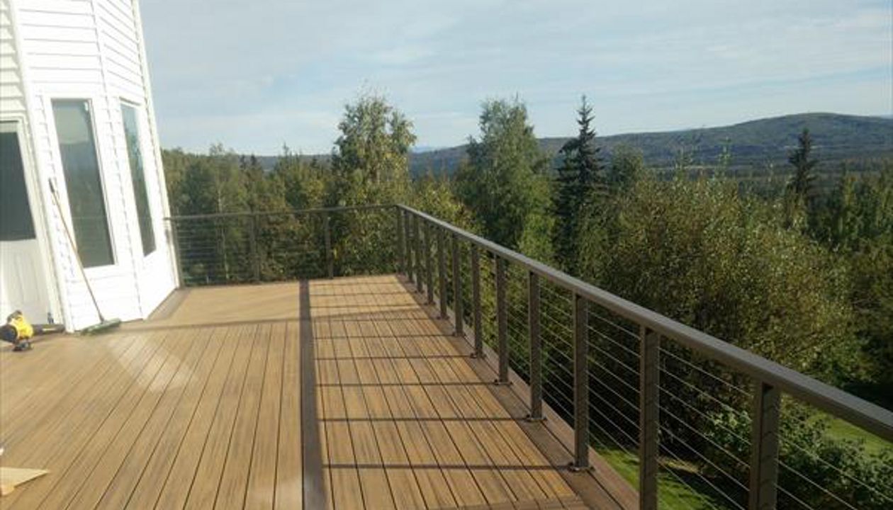 Love a deck with a view!