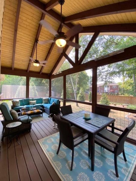 Screen Porch completed in Kingston Springs, TN