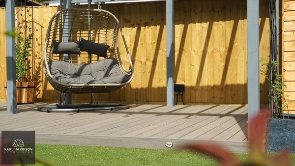 Karl Harrison and Trex composite decking North London