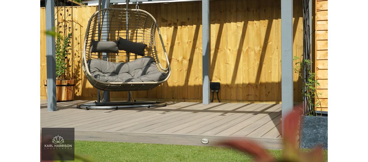 Karl Harrison and Trex composite decking North London