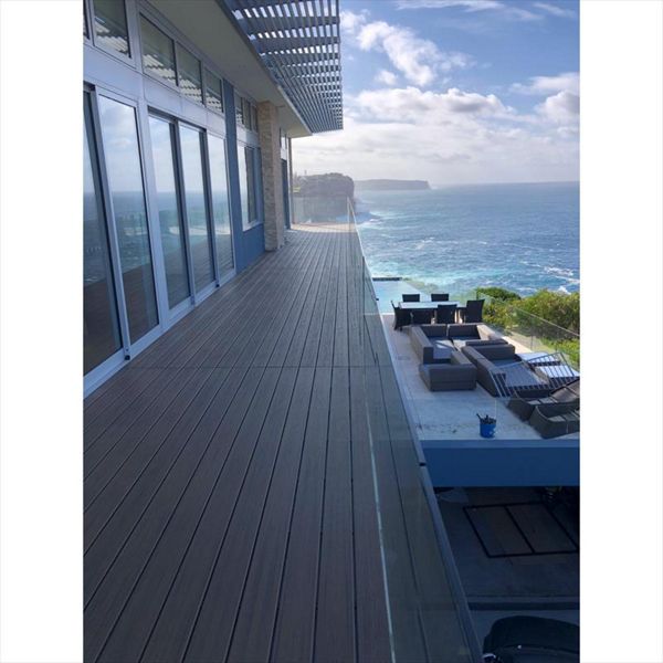 Trex spiced rum, breathtaking view with a deck to match.