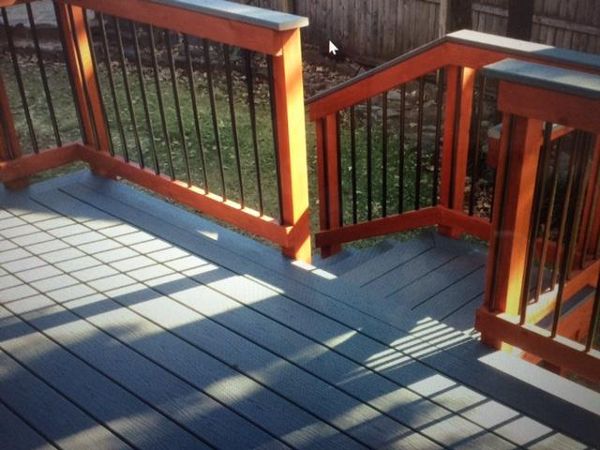 Clamshell deck in Edmond, OK