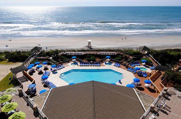 Trex at the beach, Holiday Inn, Wrightsville Beach