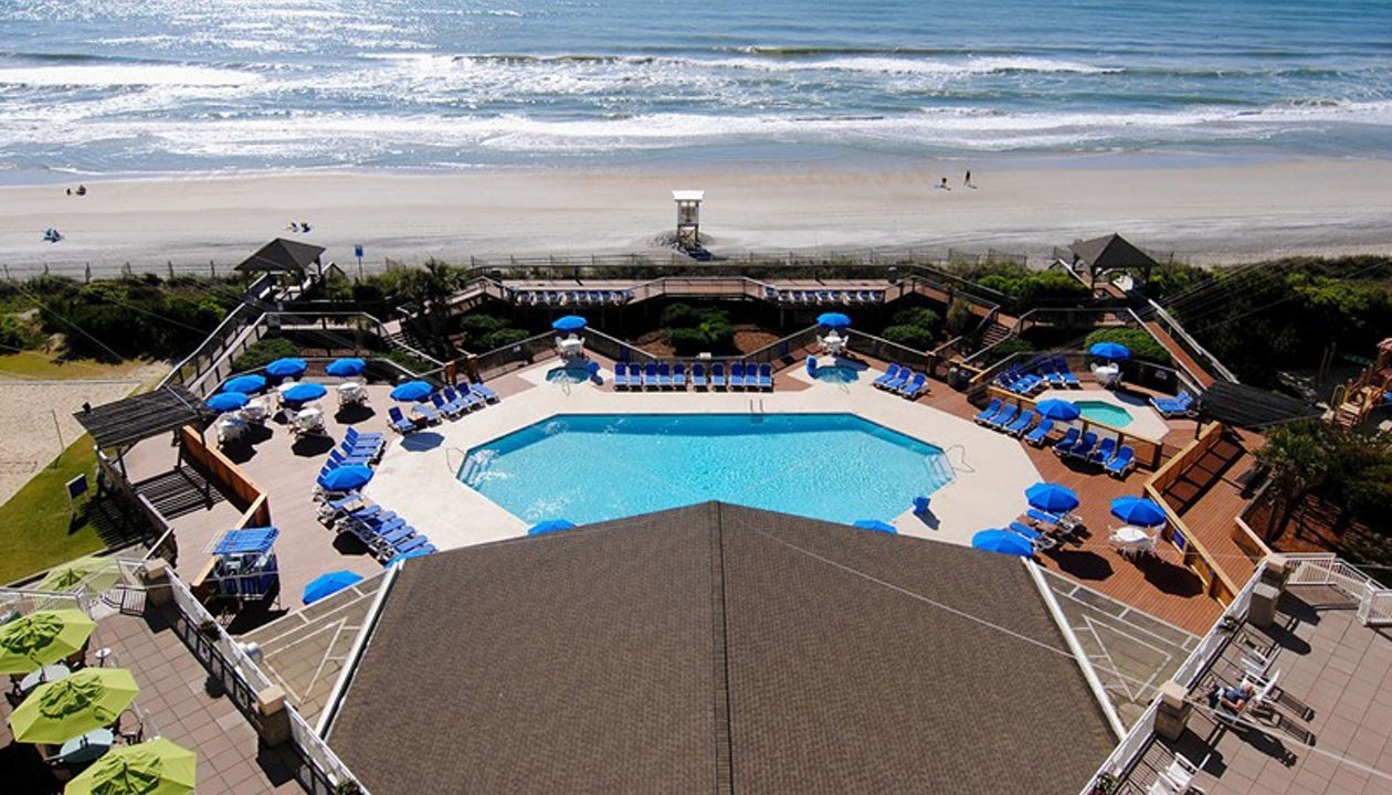 Trex at the beach, Holiday Inn, Wrightsville Beach