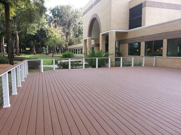 Trex deck and railing