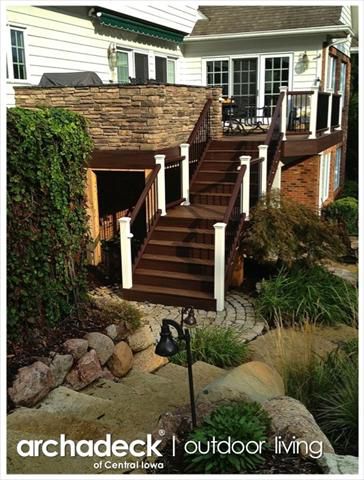 Trex Transcends Deck with Outdoor Kitchen, West Des Moines 0