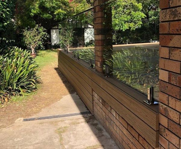 Some lovely detailing work on this Trex fascia board