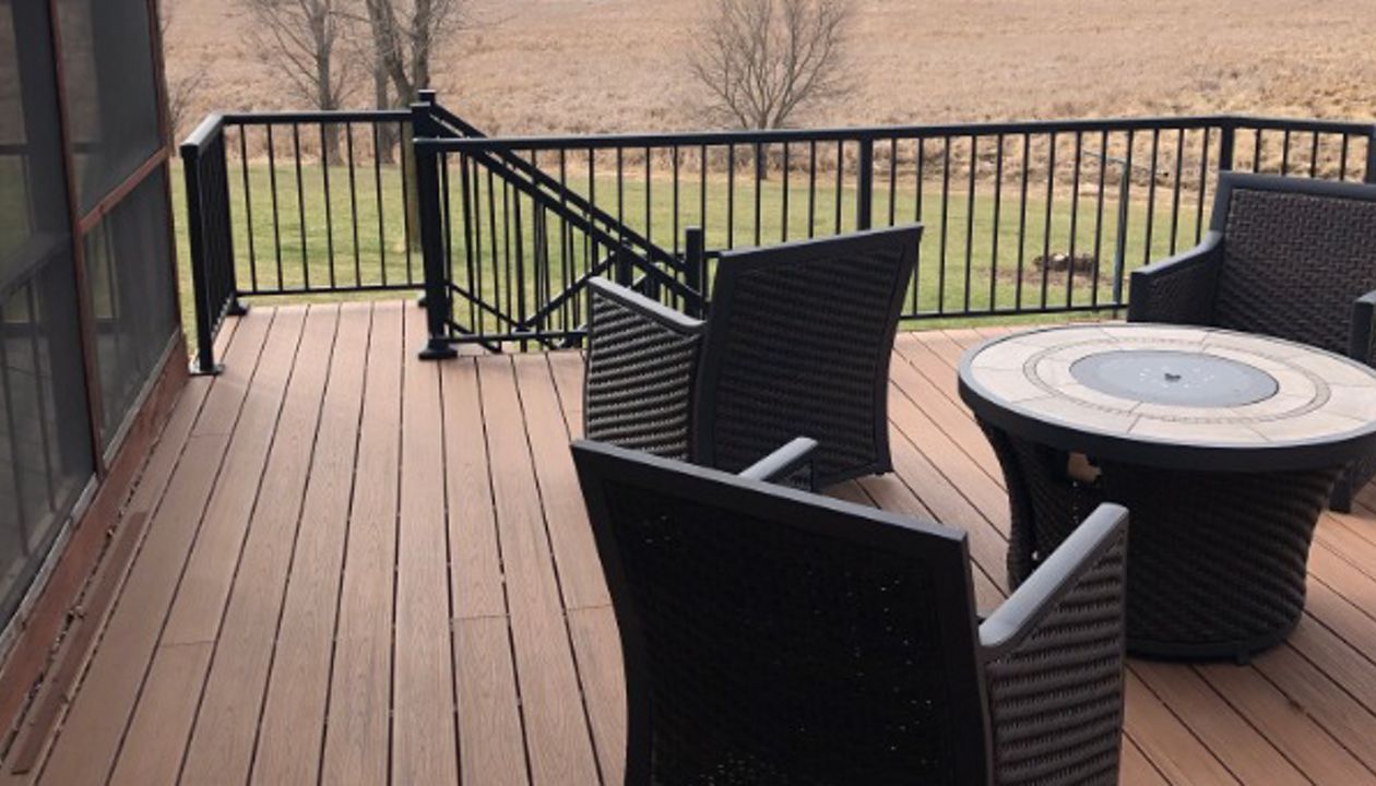 Trex Transcend Decking in Delano, MN