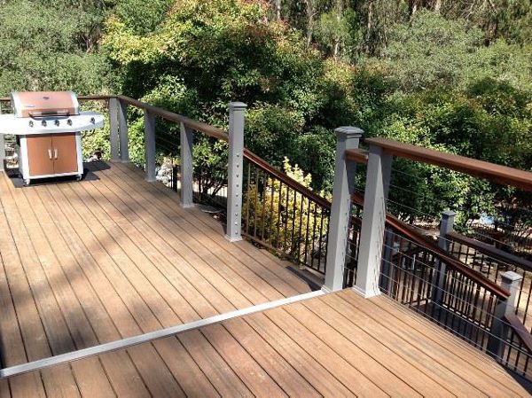 Trex Deck, Tiki Torch, Salinas, CA