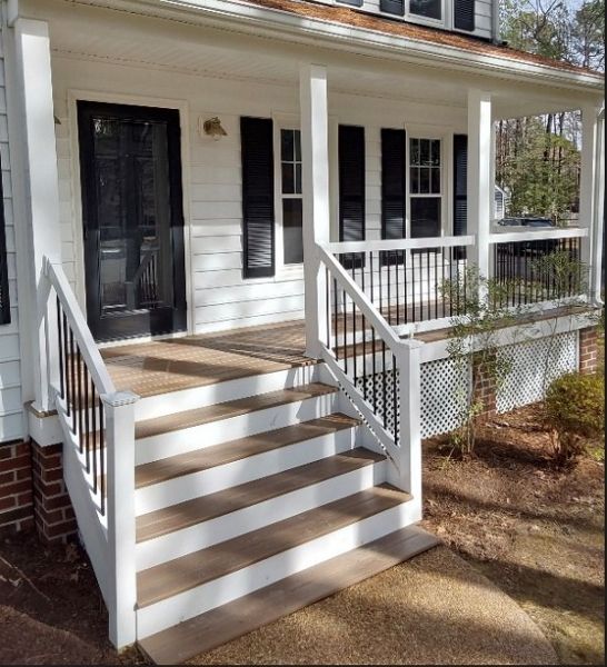 Trex Transcend Rope Swing porch