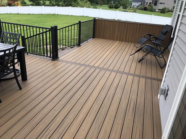 TREX TRANSCEND DECKING (SPICED RUM & HAVANNA GLOD)