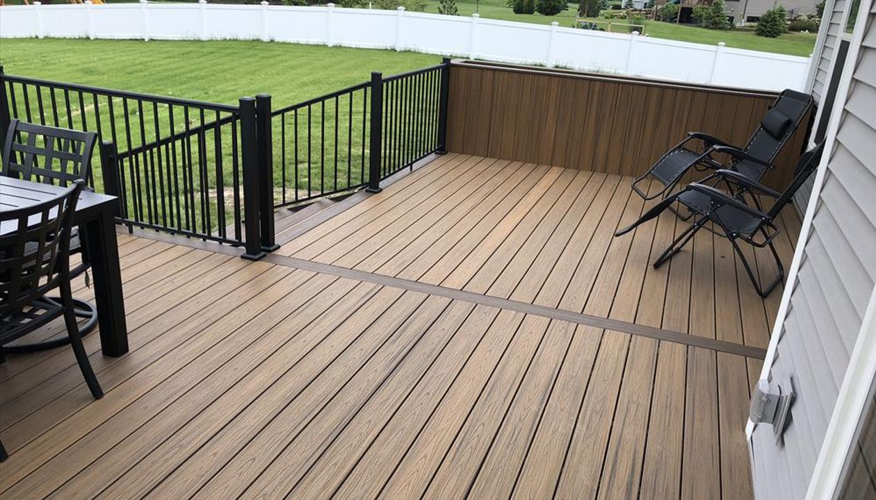 TREX TRANSCEND DECKING (SPICED RUM & HAVANNA GLOD)