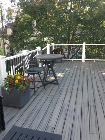 Trex Island Mist Decking in Hinsdale Illinois