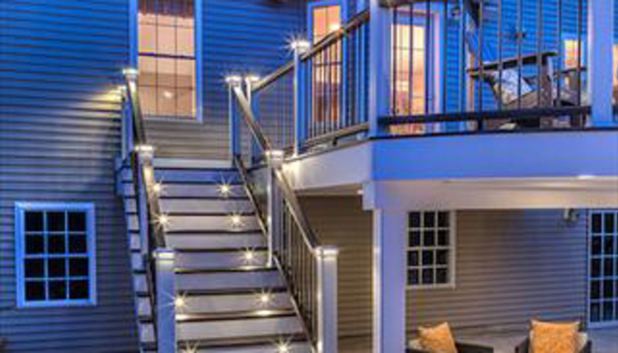 Professional Building Services Curved Design-Build in Stratham,NH. Trex features our project in a lot of their digital and print marketing. We're honored!