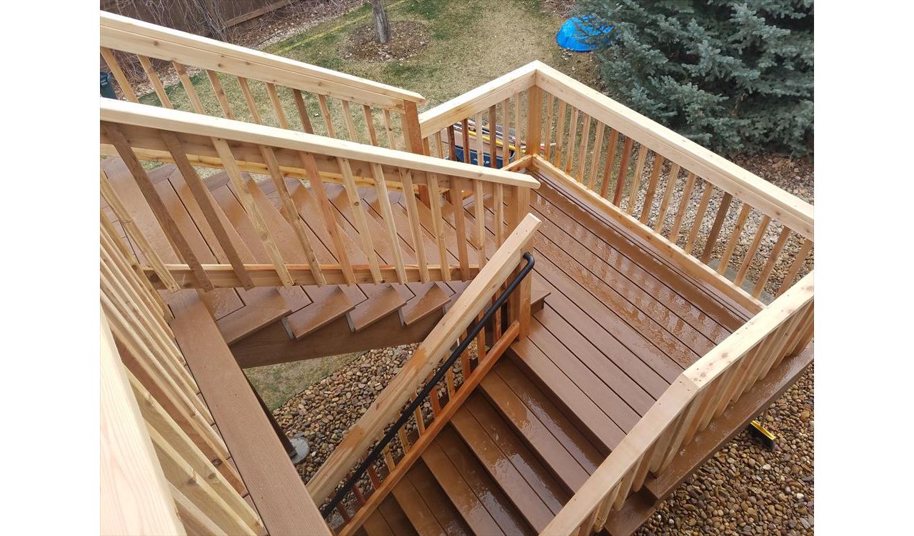 Trex Tree House Stair Landing
