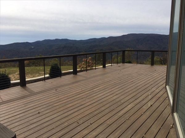 Trex Transcend Havana Gold deck includes views of VA, TN & NC!