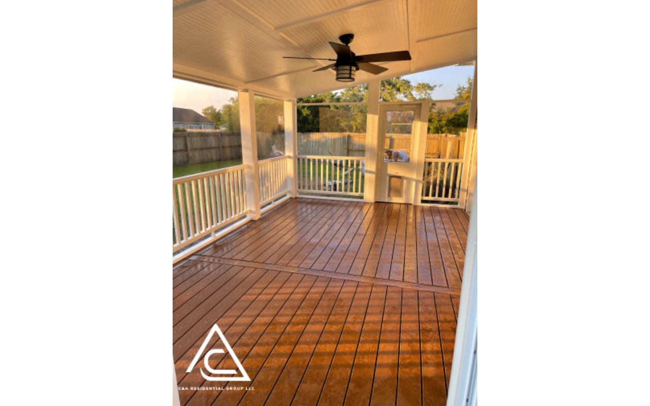 Custom Trex Porch!