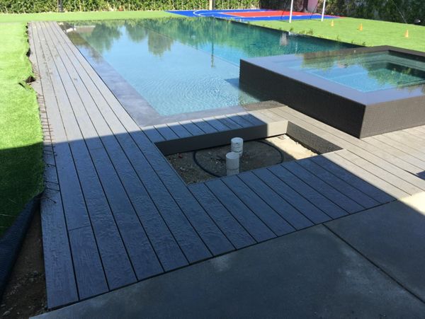 pool deck