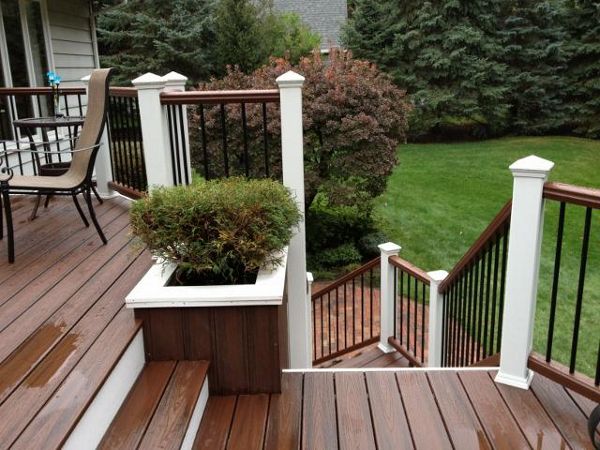 Trex Spice Rum Decking