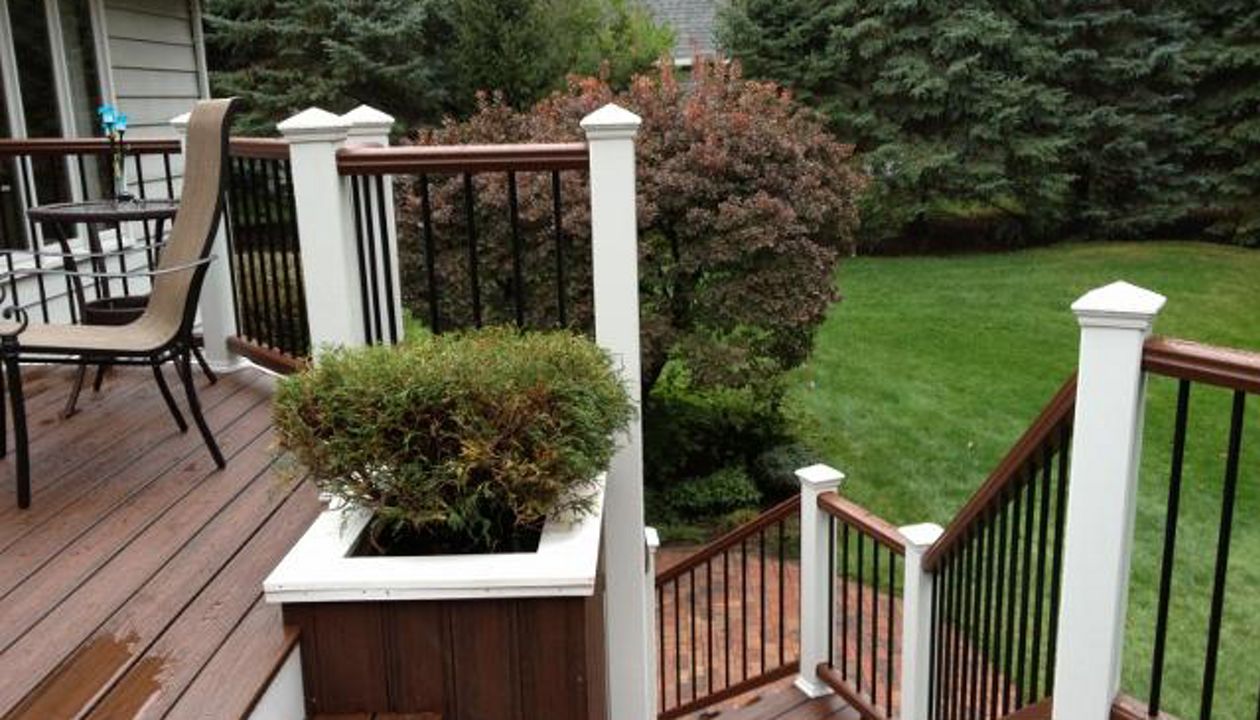 Trex Spice Rum Decking