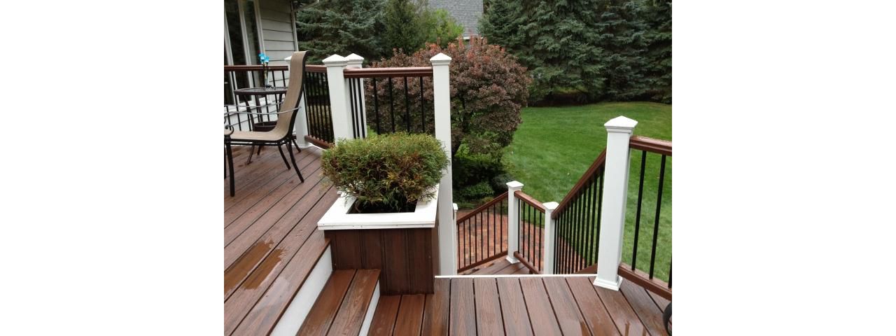 Trex Spice Rum Decking