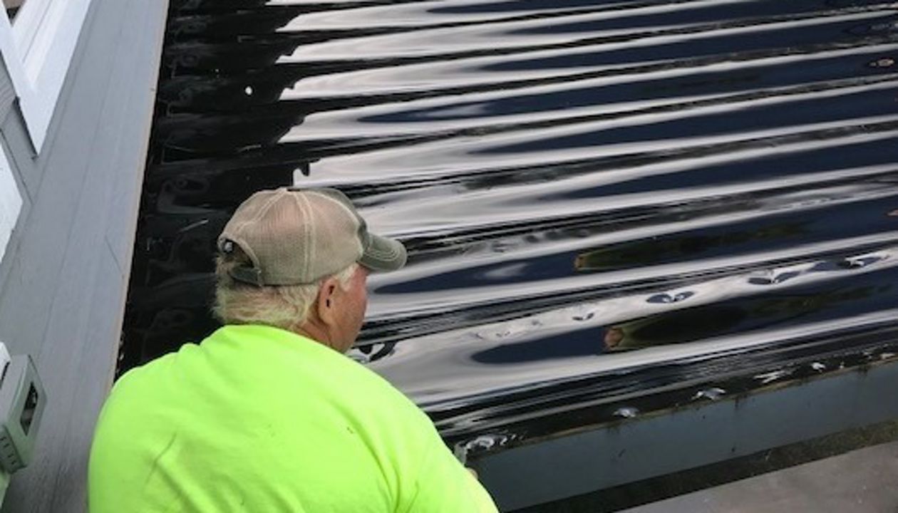 Trex Black RainEscape System going on Trex deck in NW Minnesota - Also available in Brown