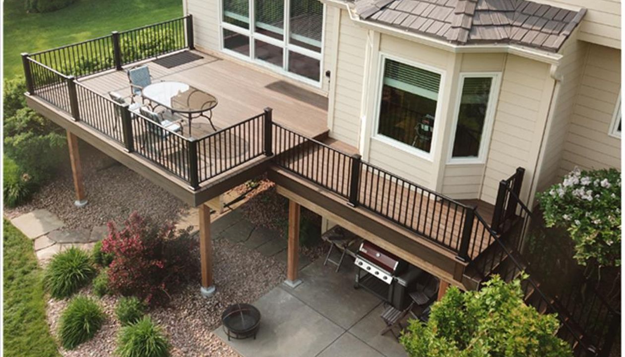 Low-maintenance decks offer the beauty of wood without the hassle, thanks to durable materials that resist staining and require minimal upkeep.