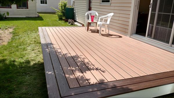 lava rock boarder, spiced rum deck