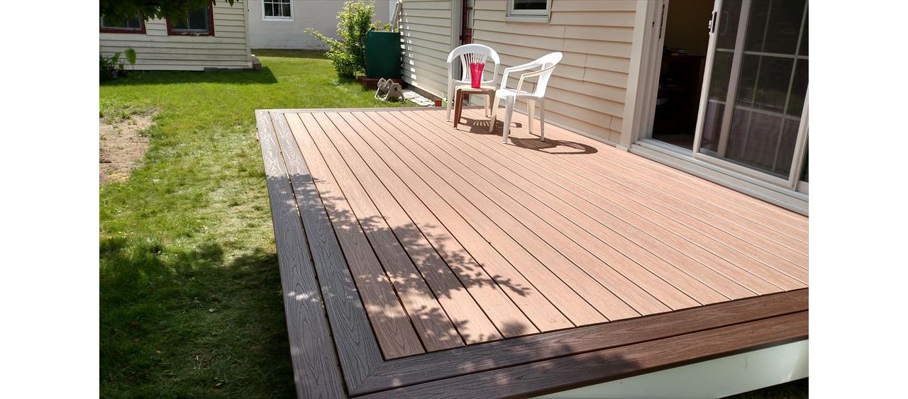 lava rock boarder, spiced rum deck