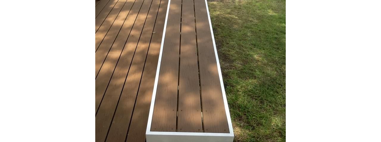 Trex Beach Dune Bench