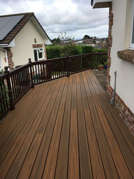 Torino Brown. Replacement decking. Ottery St Mary
