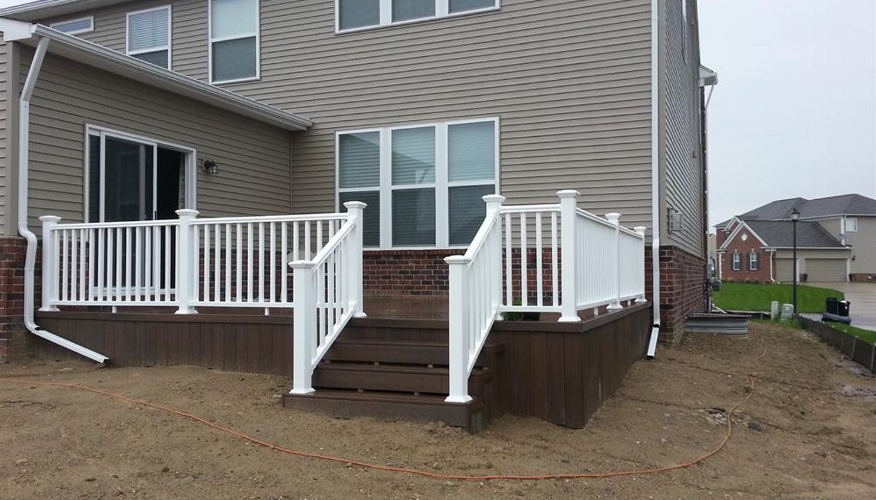 Trex Transcend decking, Howell