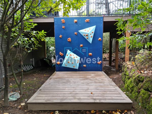 Trex Deck with Climbing wall