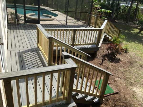 Trex Island Mist Deck in Jacksonville, FL