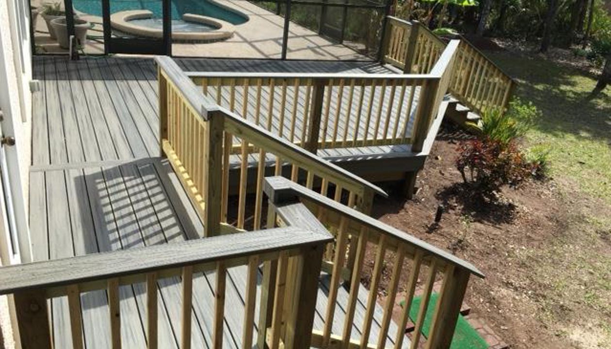 Trex Island Mist Deck in Jacksonville, FL