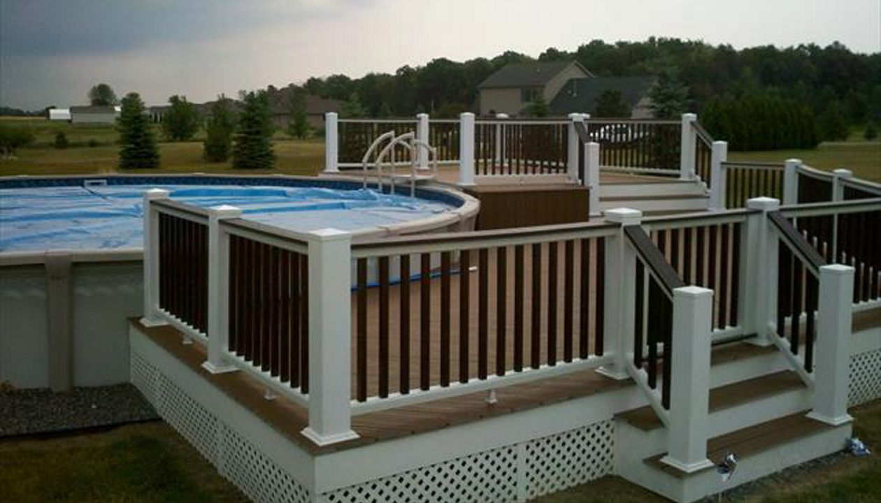 We build custom composite decks