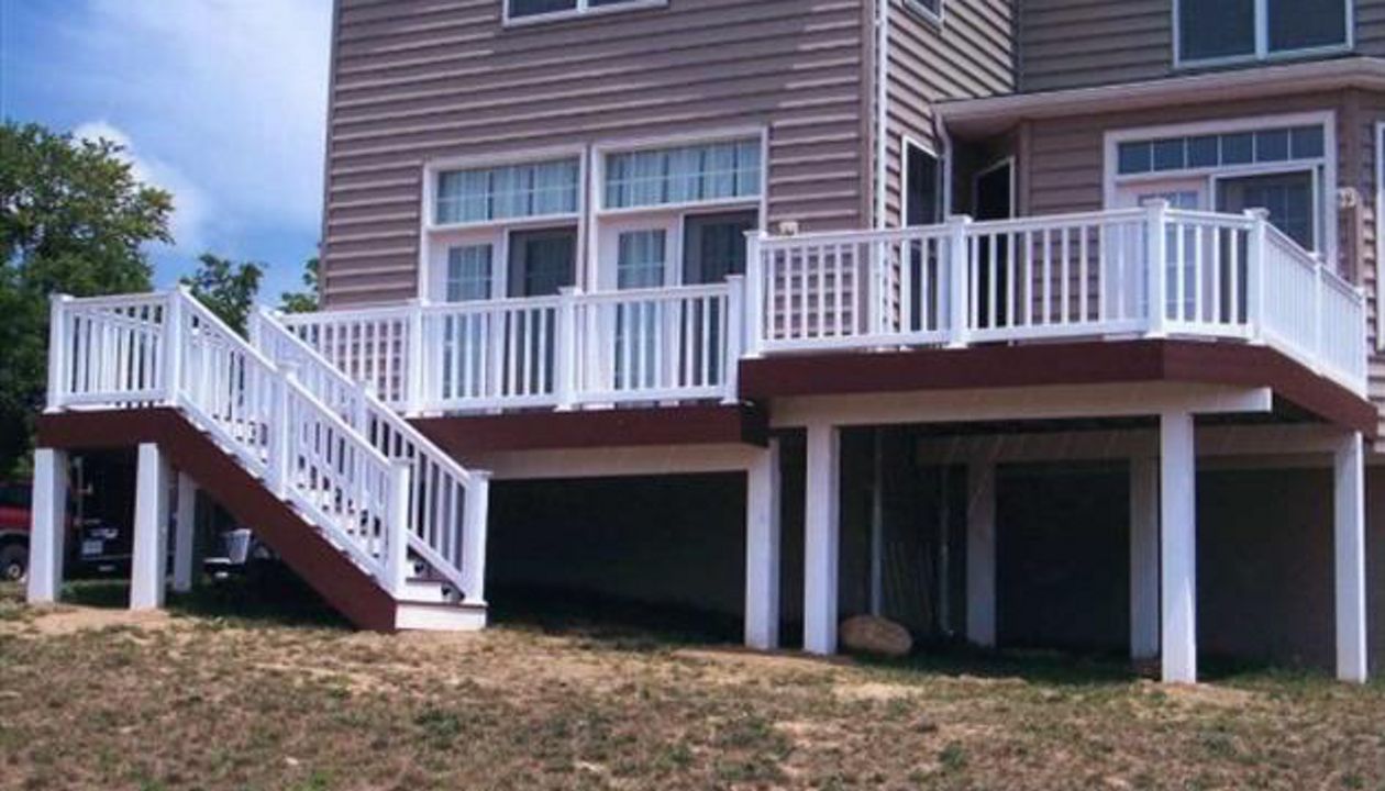 Trex Transcend Fire Pit Decking