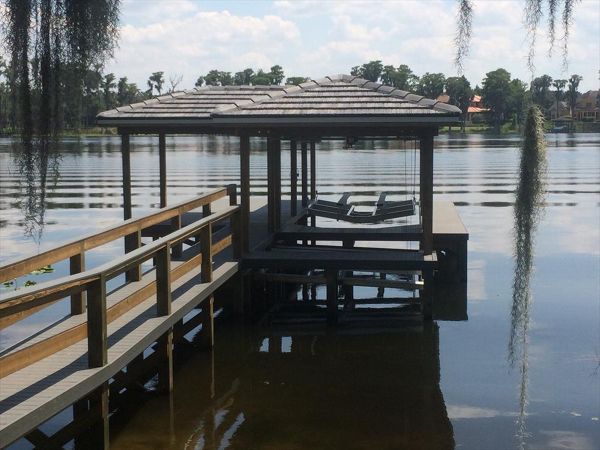 Trex Enhance Clam Shell Dock