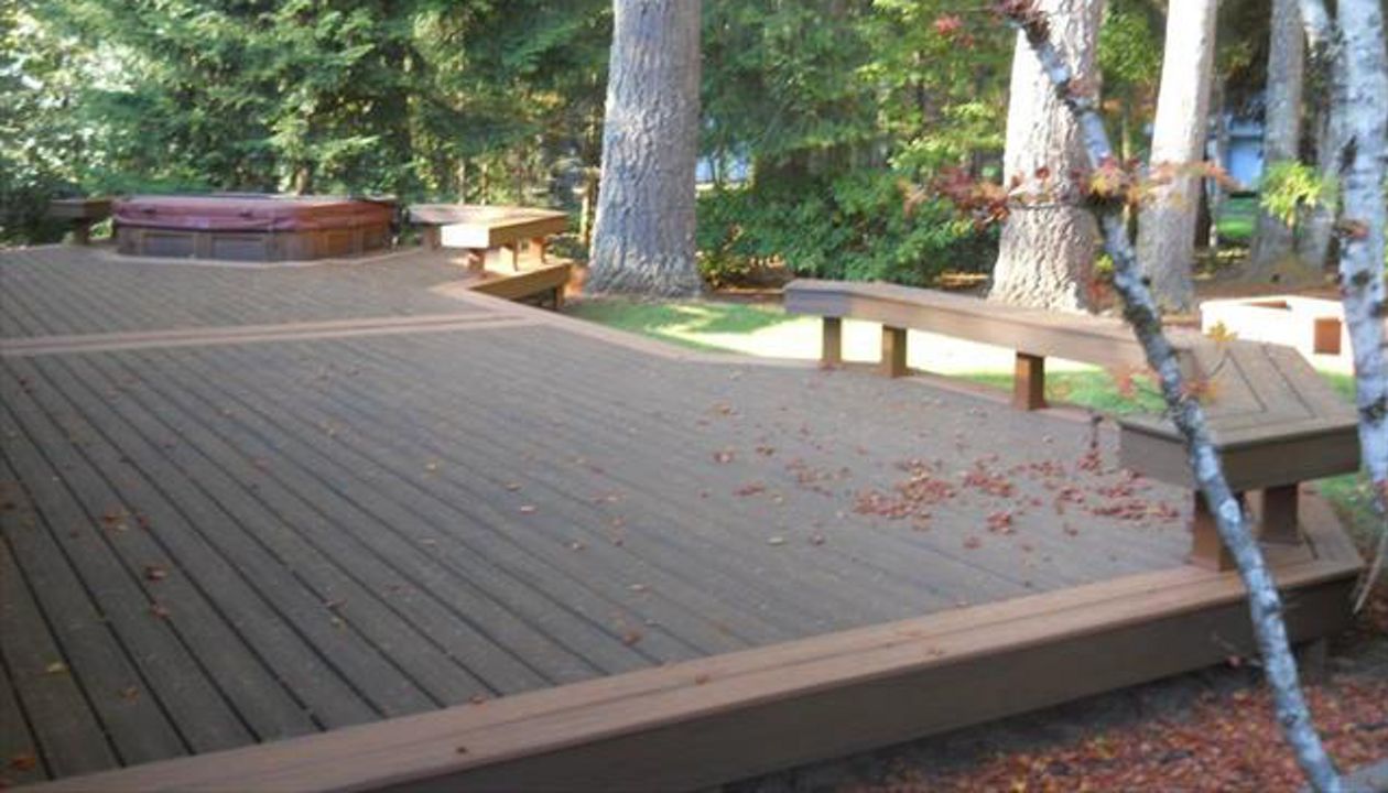 Trex Transcend deck, Oregon