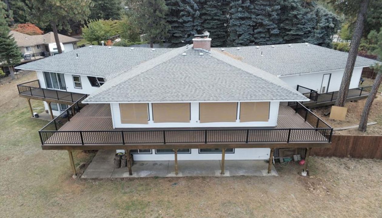 Spiced Rum Wrap Around Deck