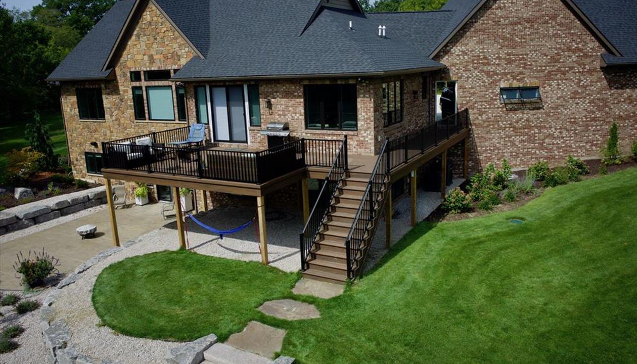 Trex decking and railing