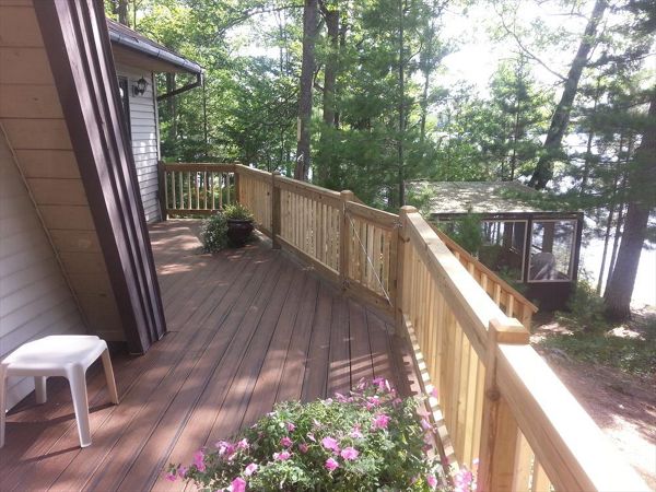 Trex Transcend Spiced Rum decking