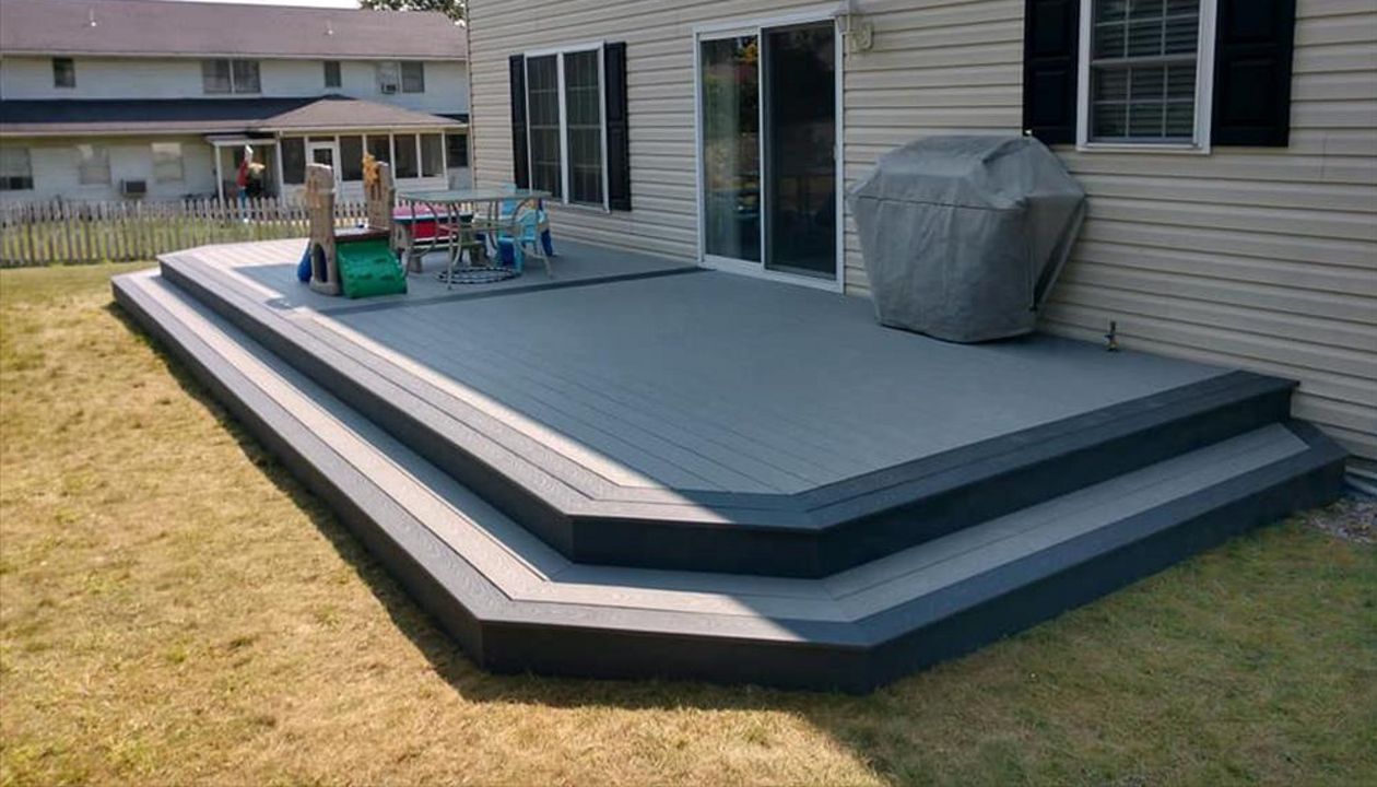 Trex Select deck in Apalachin, NY