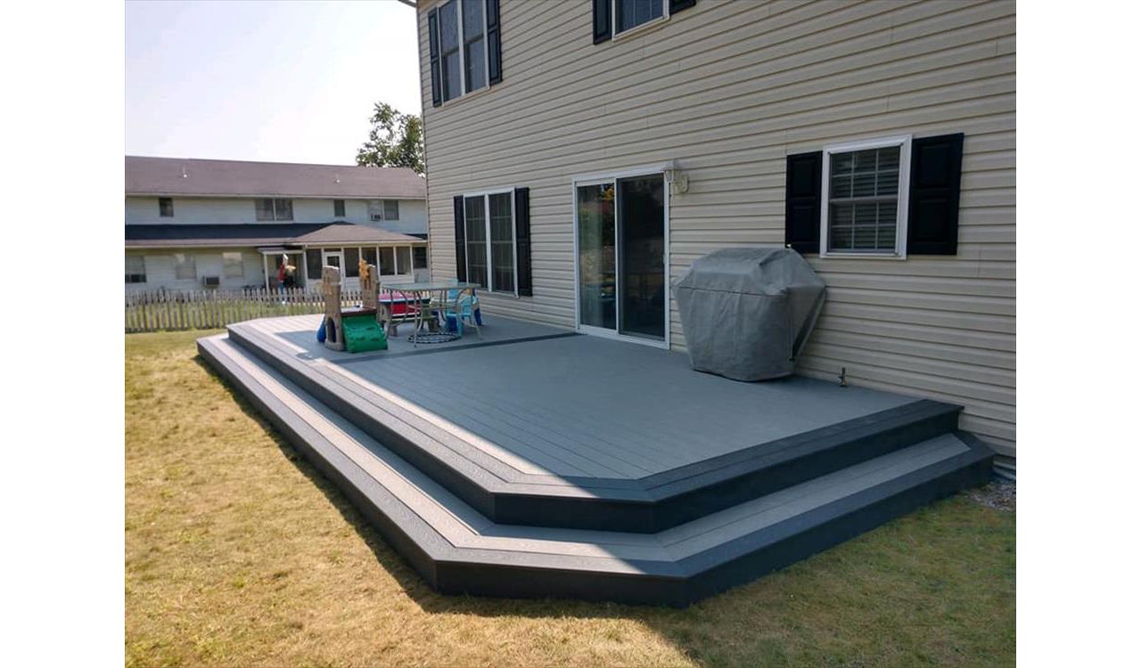 Trex Select deck in Apalachin, NY