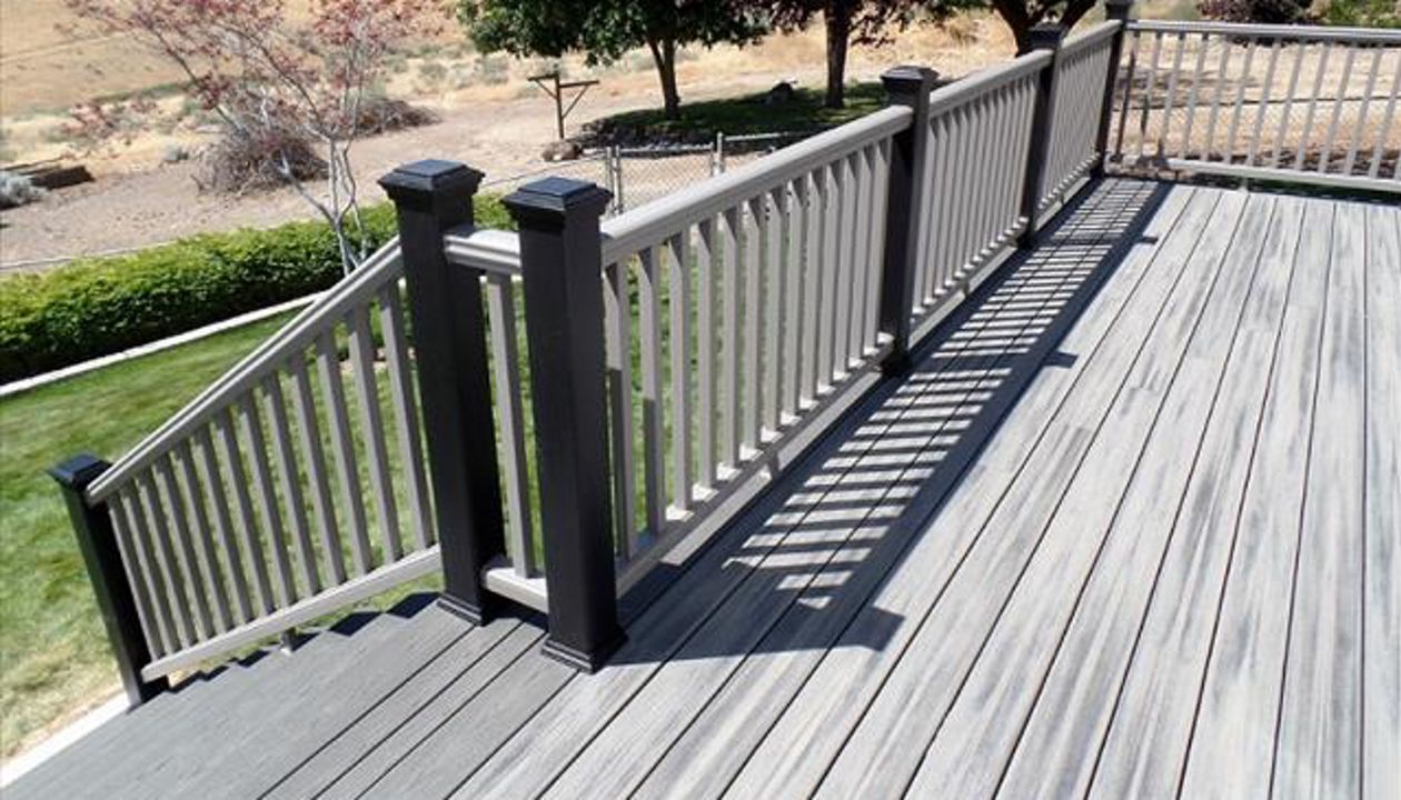 Island Mist with Transcend Railing