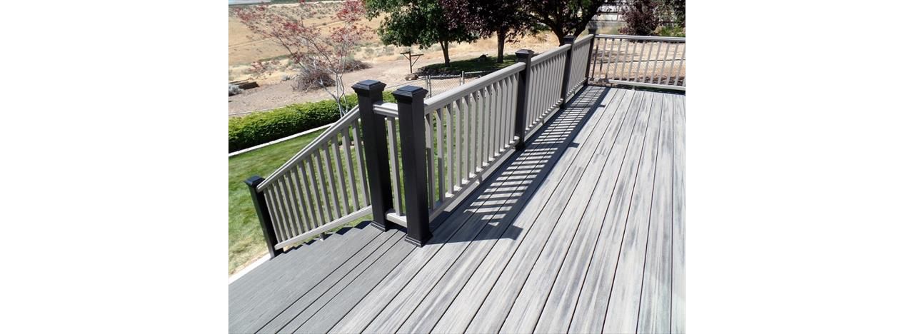 Island Mist with Transcend Railing