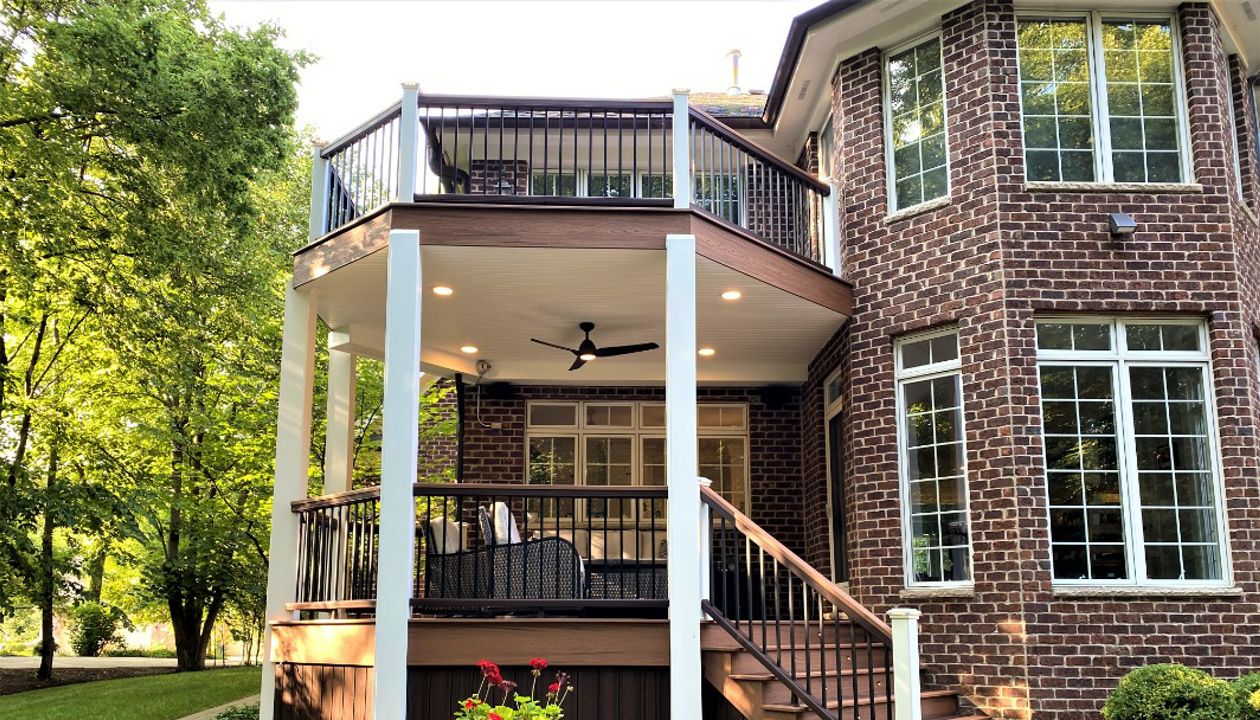 Trex Transcend Lava Rock Decking - Naperville, IL