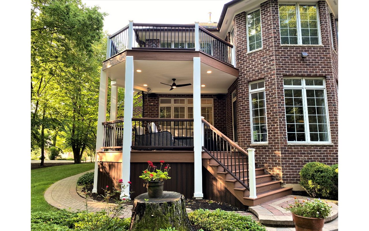 Trex Transcend Lava Rock Decking - Naperville, IL